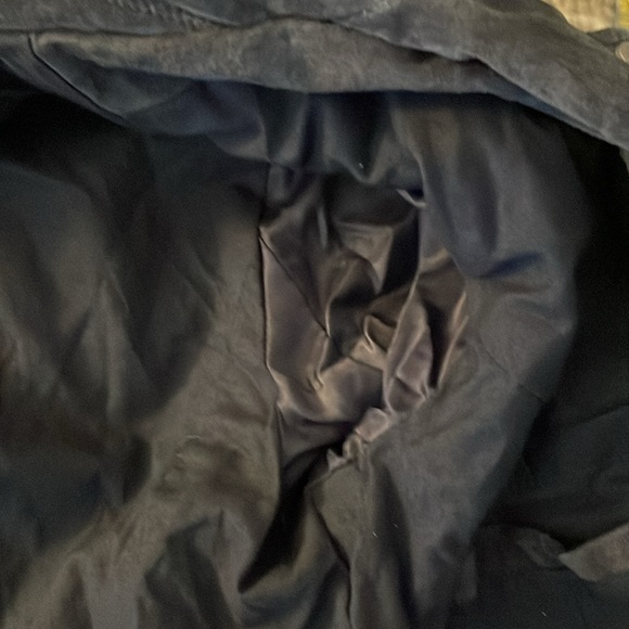 Andrew Marc NEW YORK, gray suede leather with lots of zippers,belt, bomber coat! - Picture 12 of 14